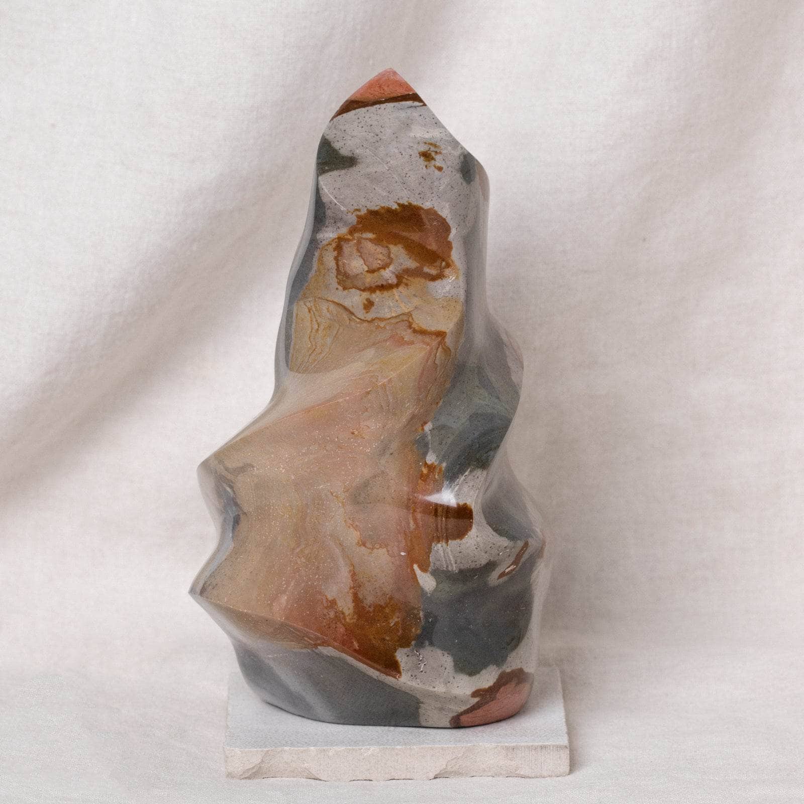 Polychrome (Desert Magic) Jasper Freeform Flame Crystals、mySite、hinf8tx79