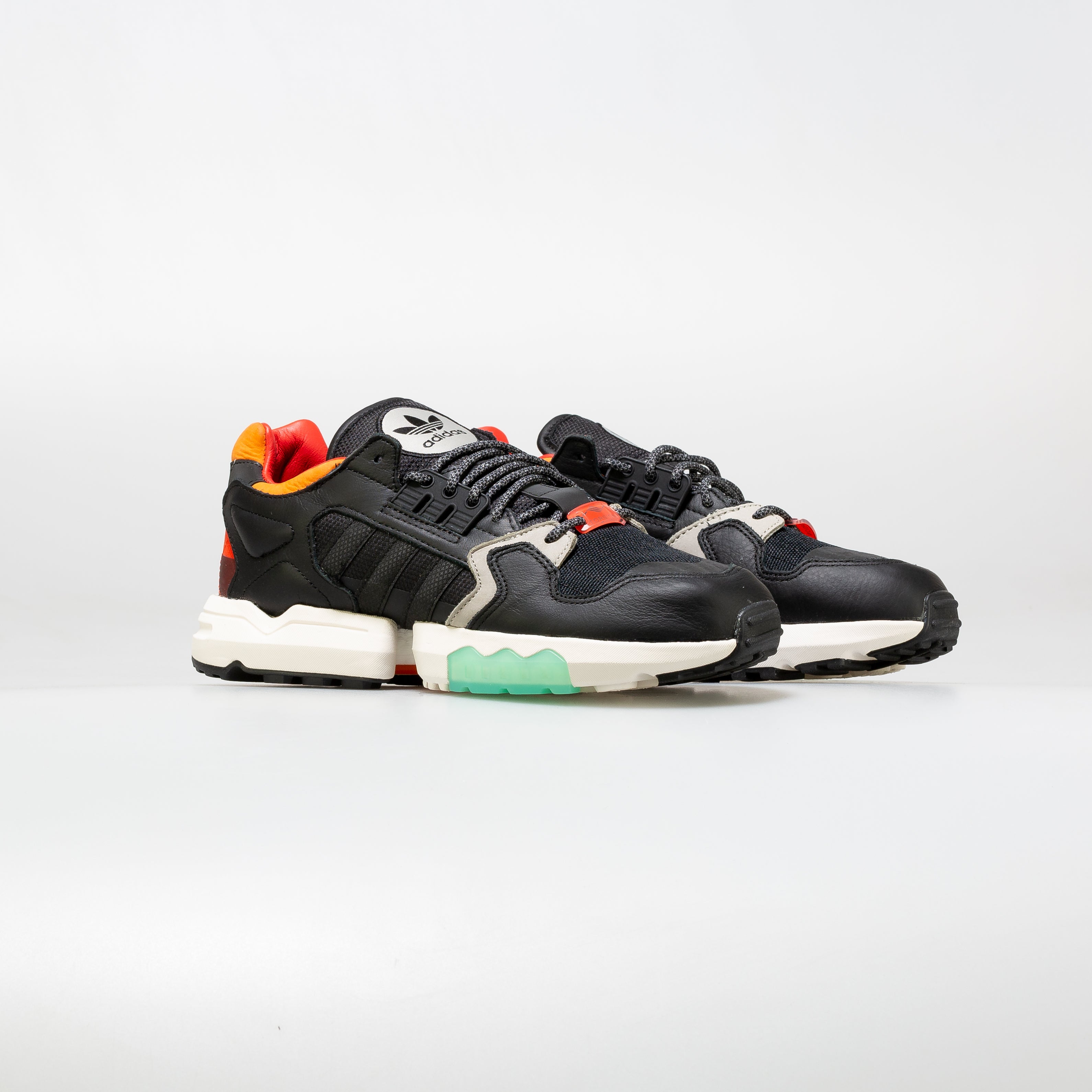 ZX Torsion Mens Lifestyle Shoe - Black/Green、mySite、dreamappss