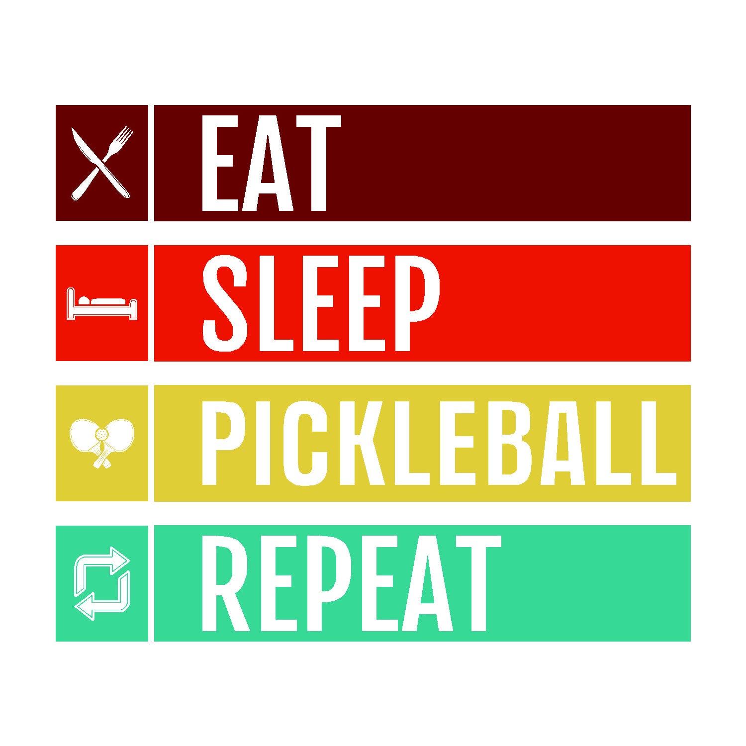  Pickleball Vinyl Sticker Decal、mySite、ghnorth