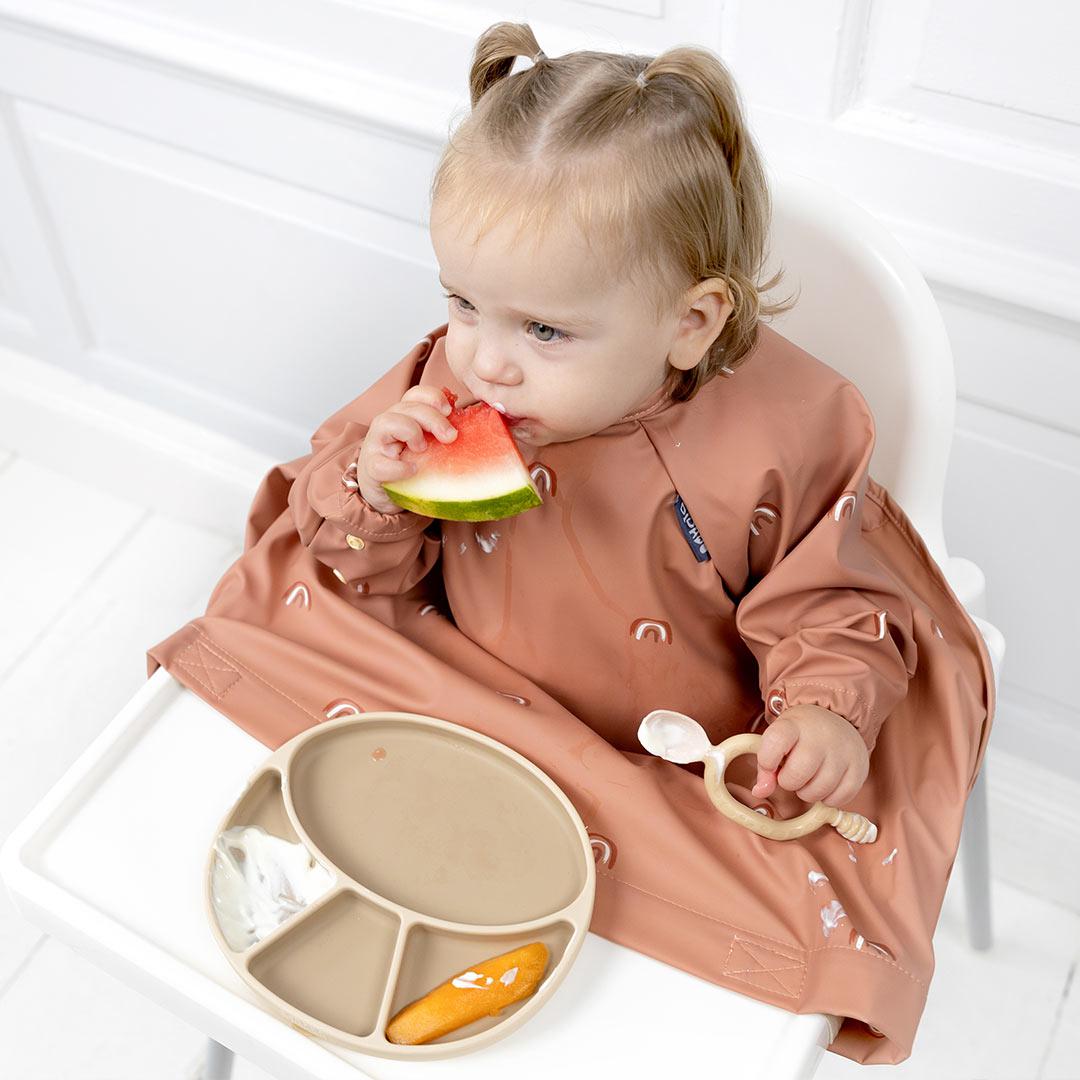  Bibado Long Sleeve Coverall Weaning Bib - Chasing Rainbows、mySite、merchandisen