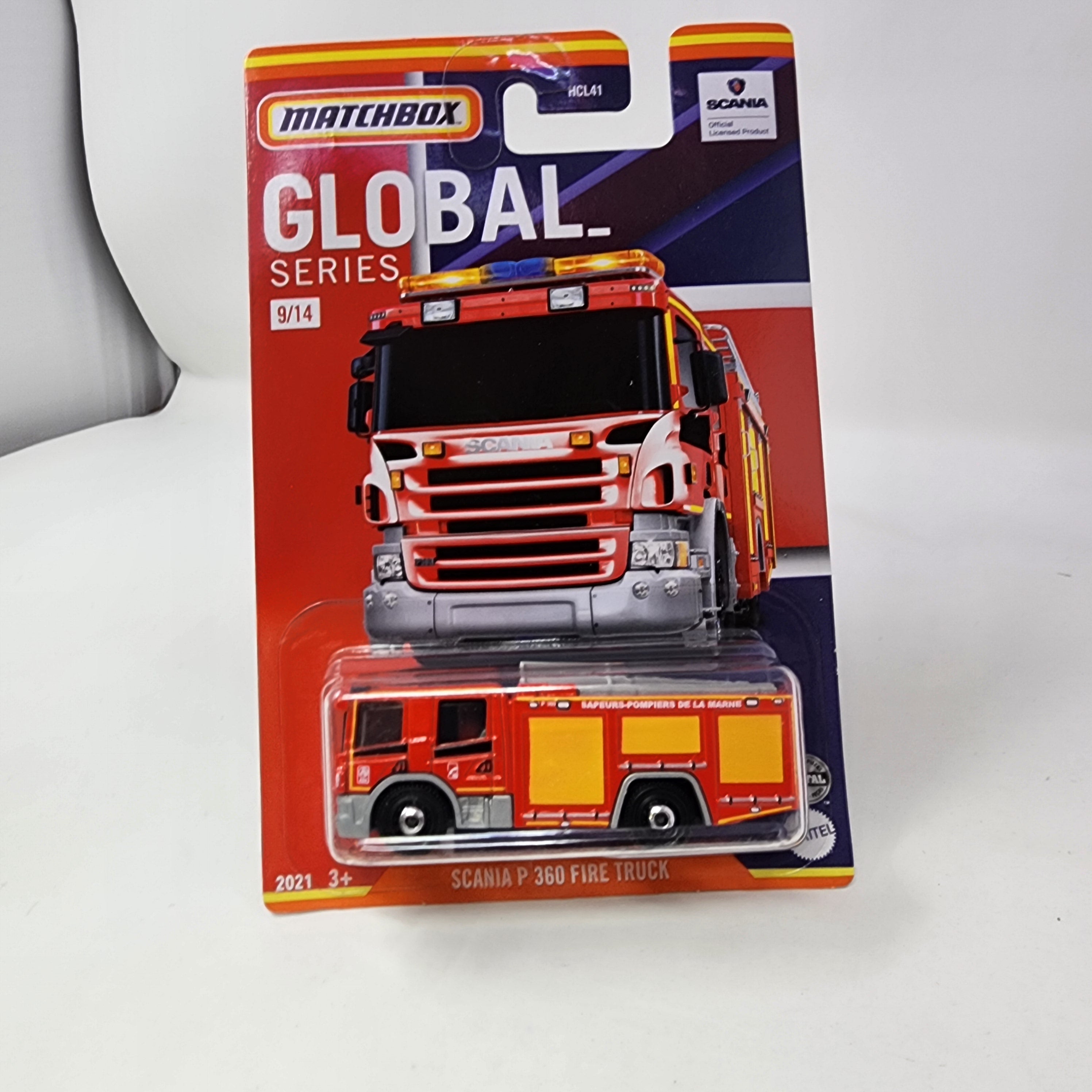 Scania P 360 Fire Truck #9/14 * Matchbox Global Series、mySite、hgirdovlk