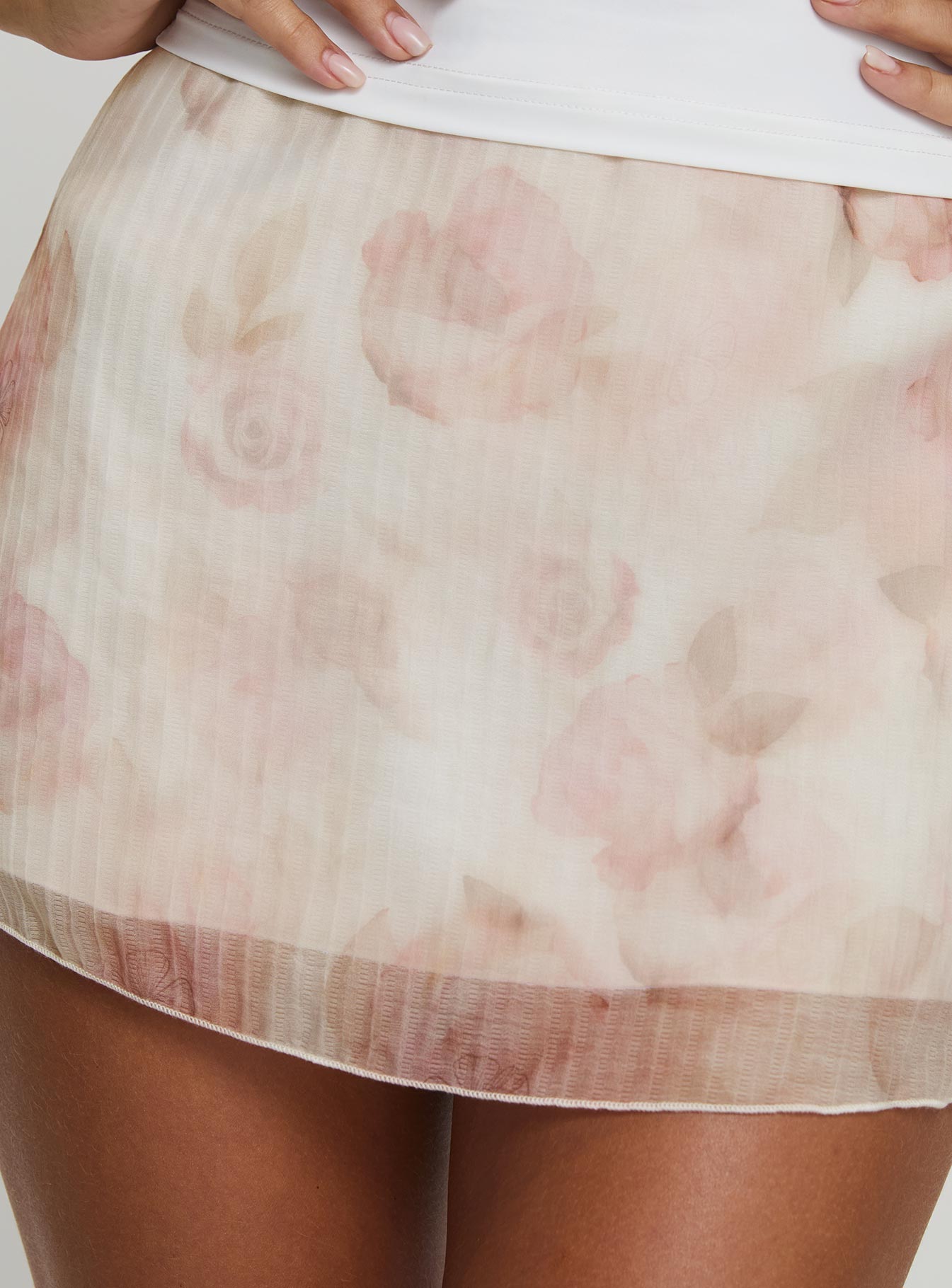 Bernarli Mini Skirt Multi、mySite、solidvoid