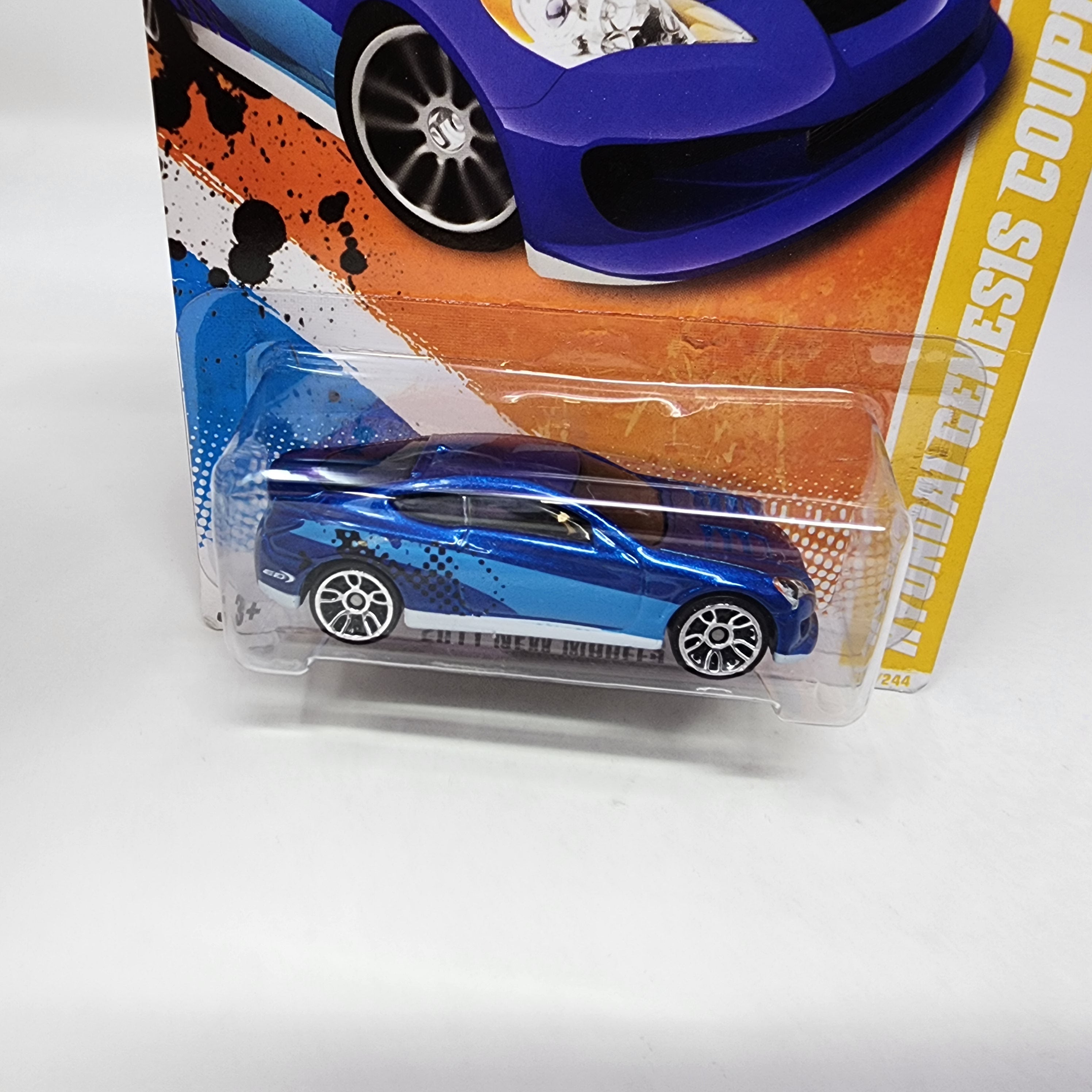 Hyundai Genesis Coupe #50 * Blue * 2011 Hot Wheels、mySite、hgirdovlk