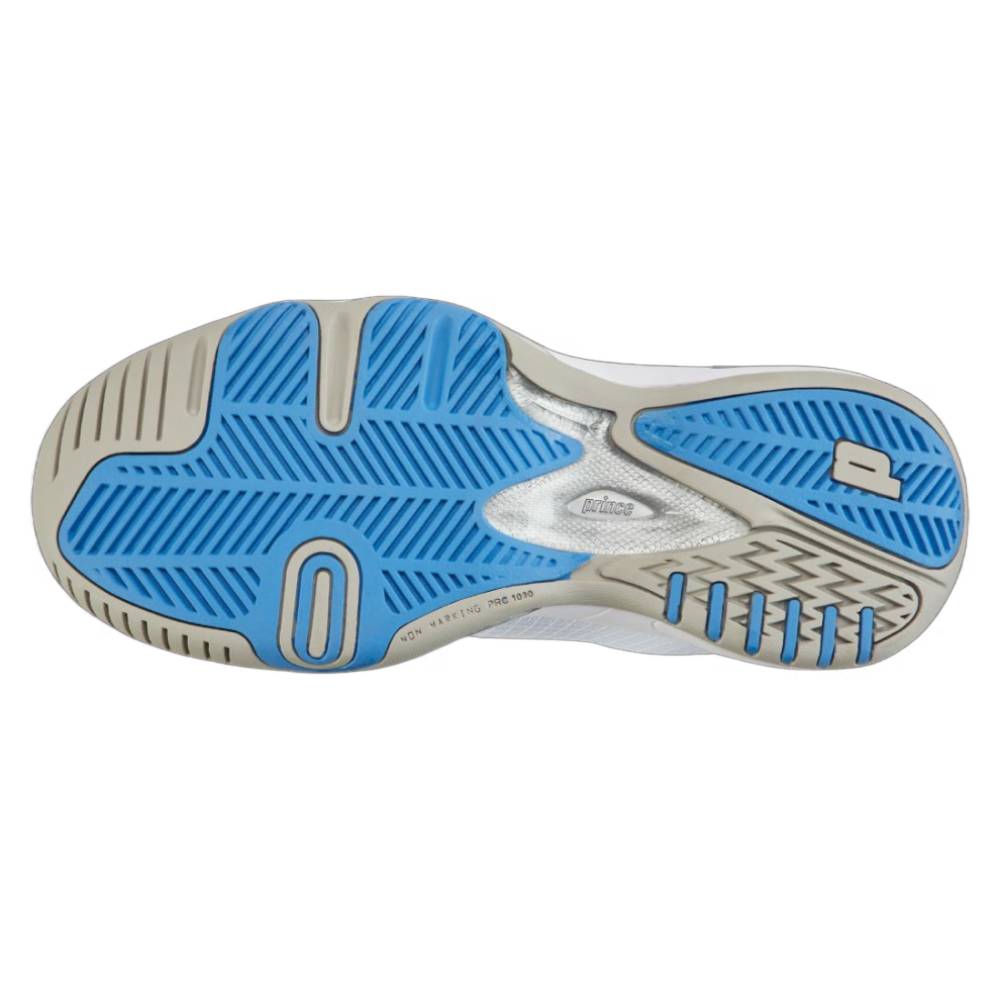 Prince T22.5 Women's Tennis Shoe (White/Blue)