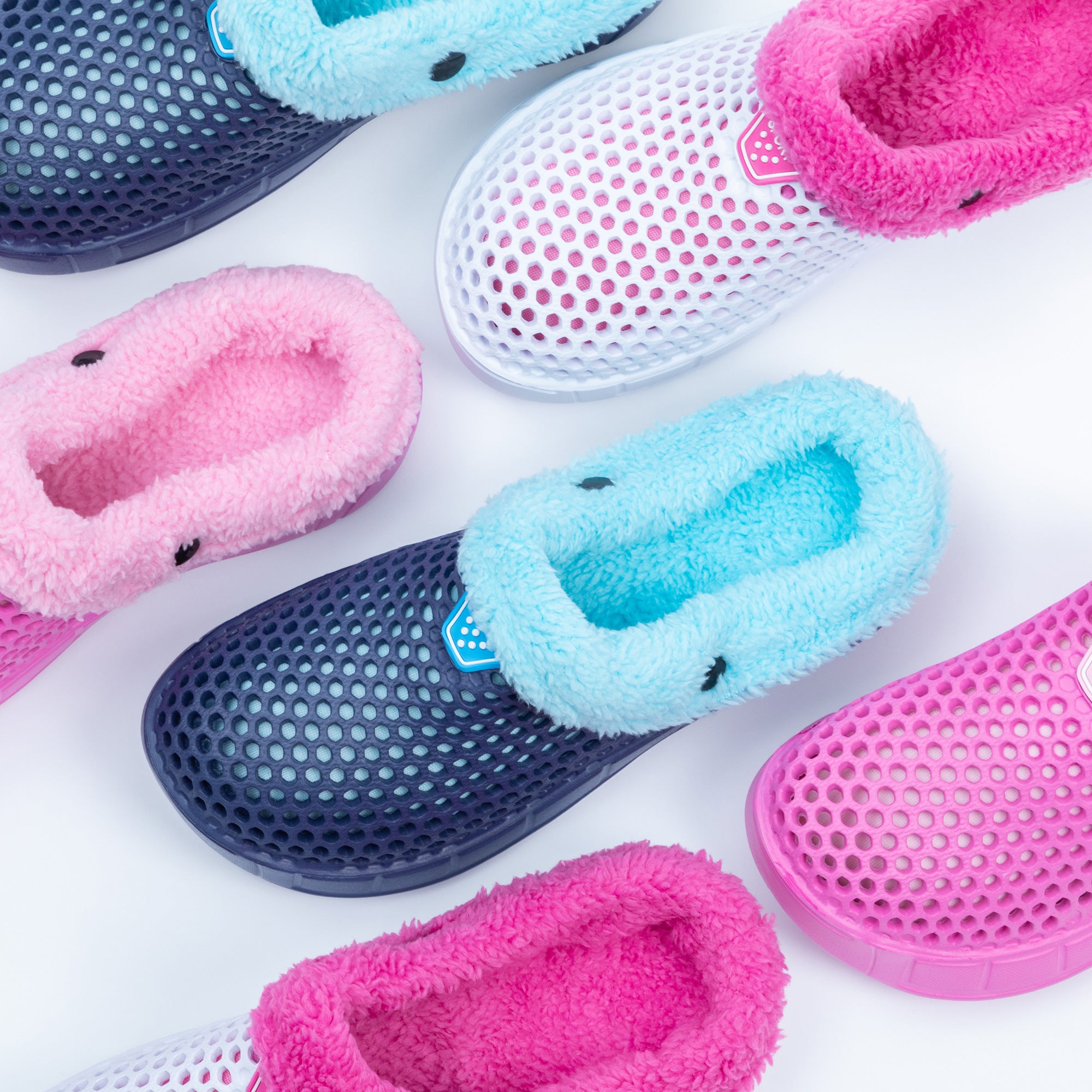 On the Go Plush Sherpa Fleece-Lined Rubber Clogs、mySite、camillekostekn