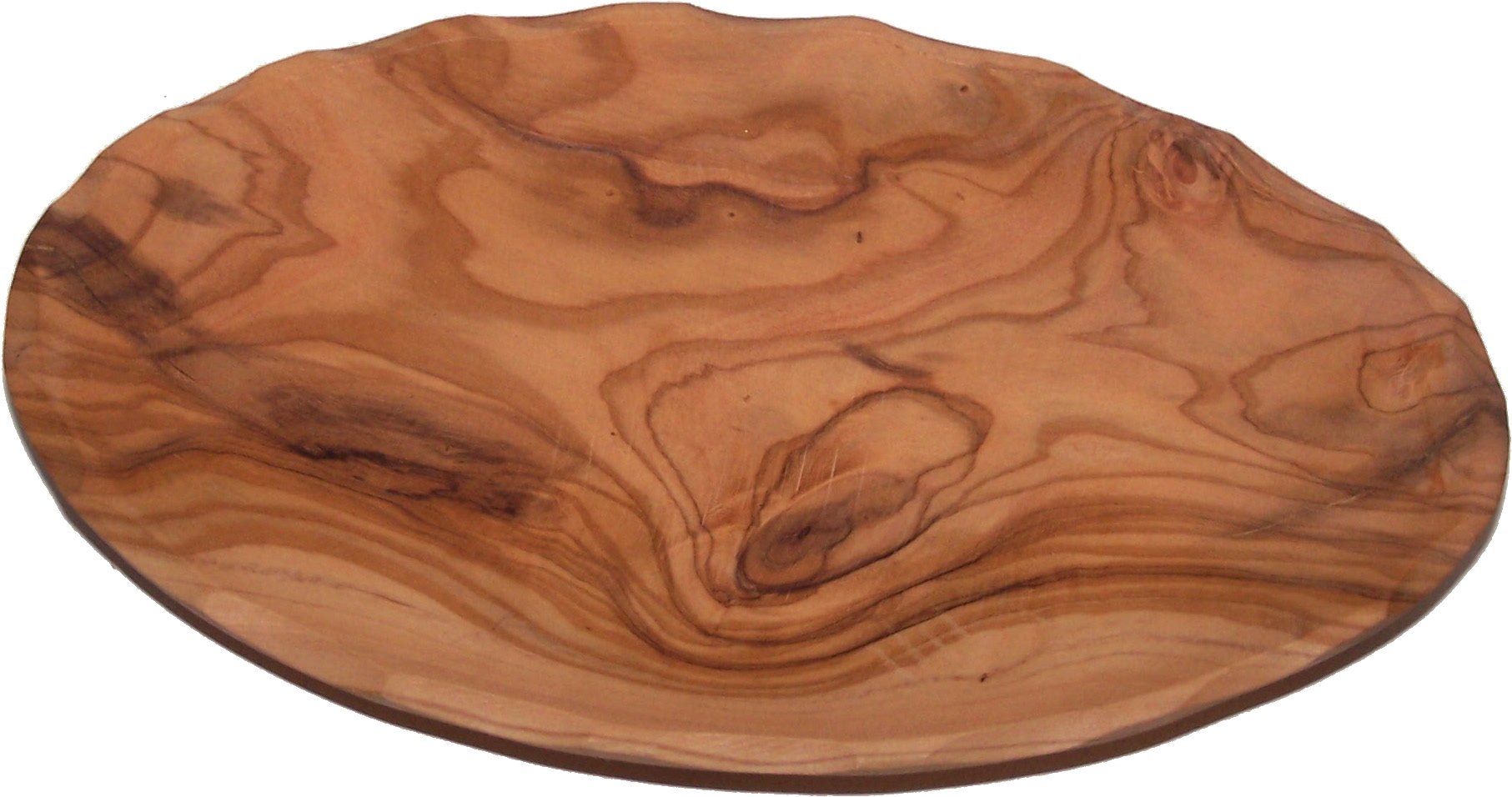  Hand Carved Olive Wood Oval Bowl / Plate (8 x 4 Inches) - Asfour Outlet Trademark、mySite、elrpsem3k