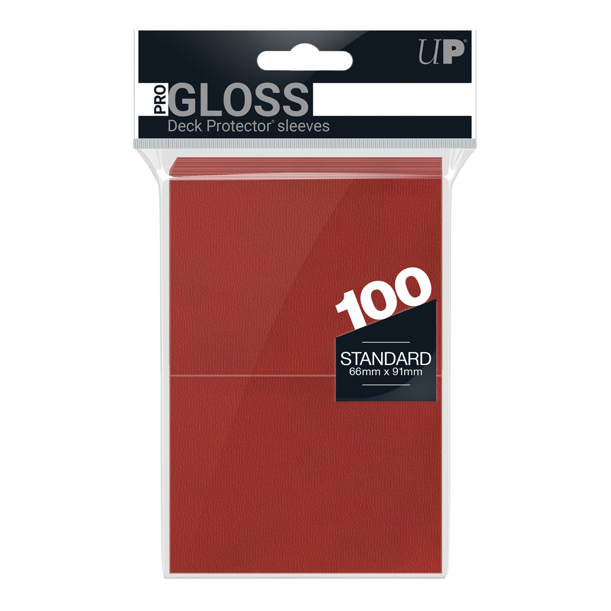 Ultra PRO PRO-Gloss Standard Deck Protector sleeves - Red (100)、mySite、waistdrama