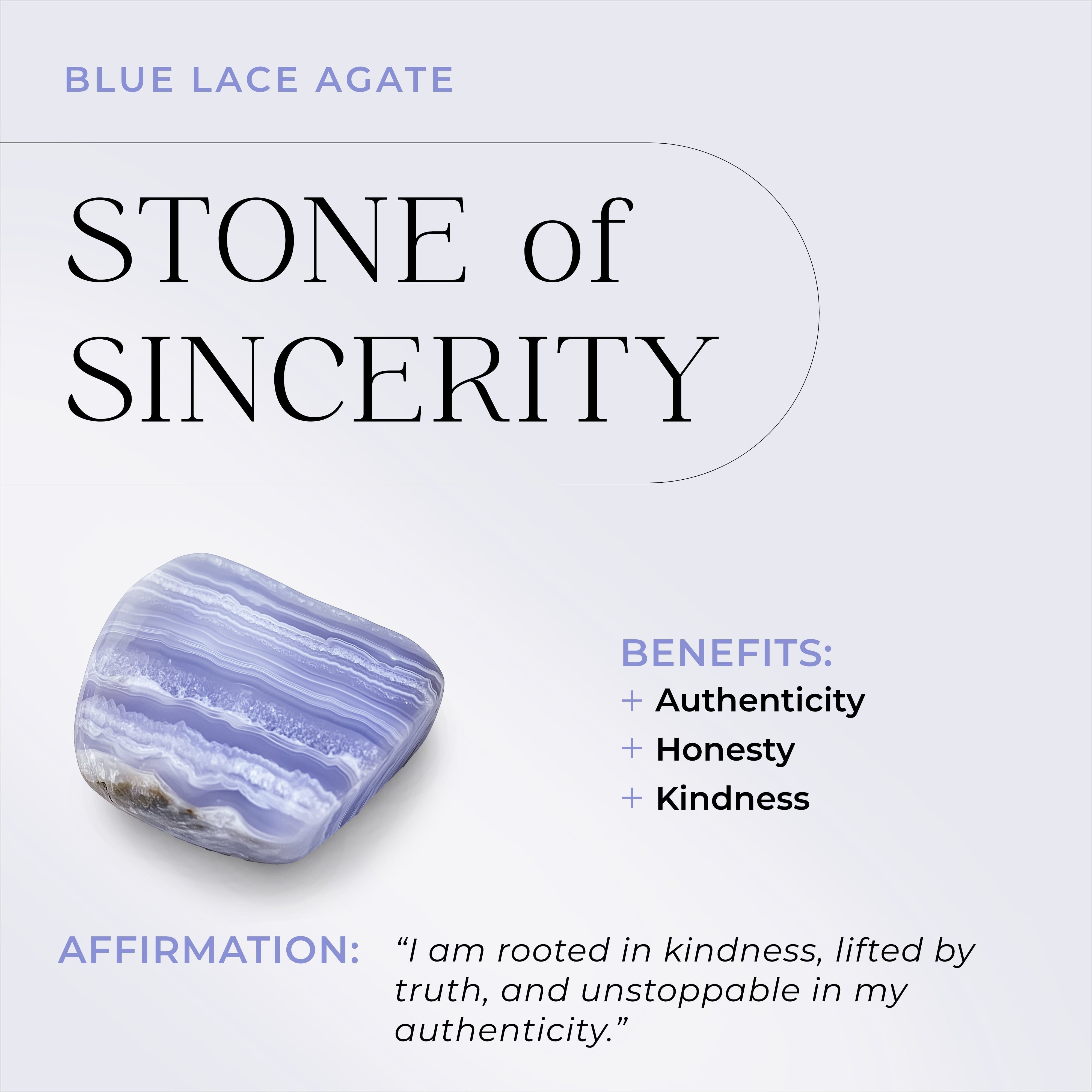 Blue Lace Agate Necklace - Heroine T-Lock、mySite、hinf8tx79