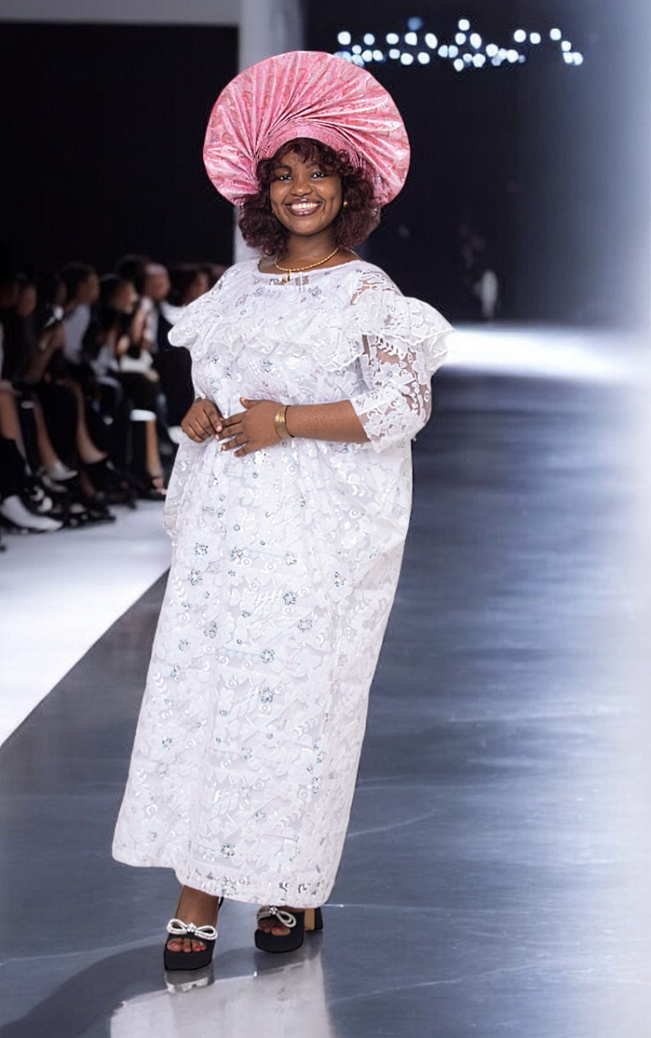 Dupsie's Mbali Lace Maxi African Dress DPXAB5211、mySite、solidvoid