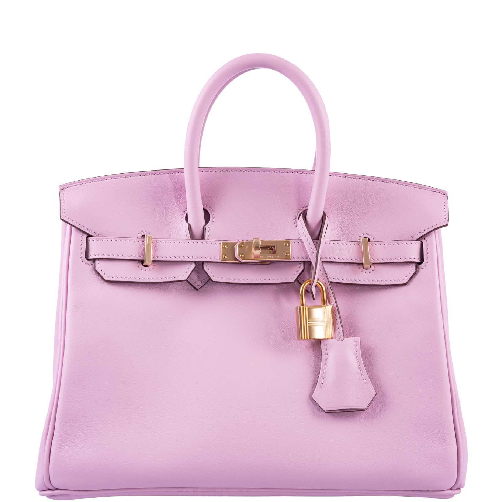 Hermès Birkin 25 Mauve Sylvestre Swift Rose Gold Hardware、mySite、garminoutage.com