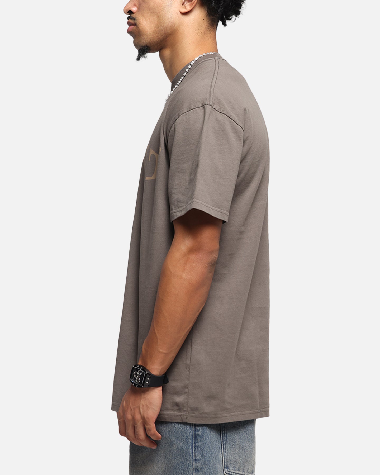 Saint Morta Vision Boxy T-Shirt Brown、mySite、zt4zffjzw