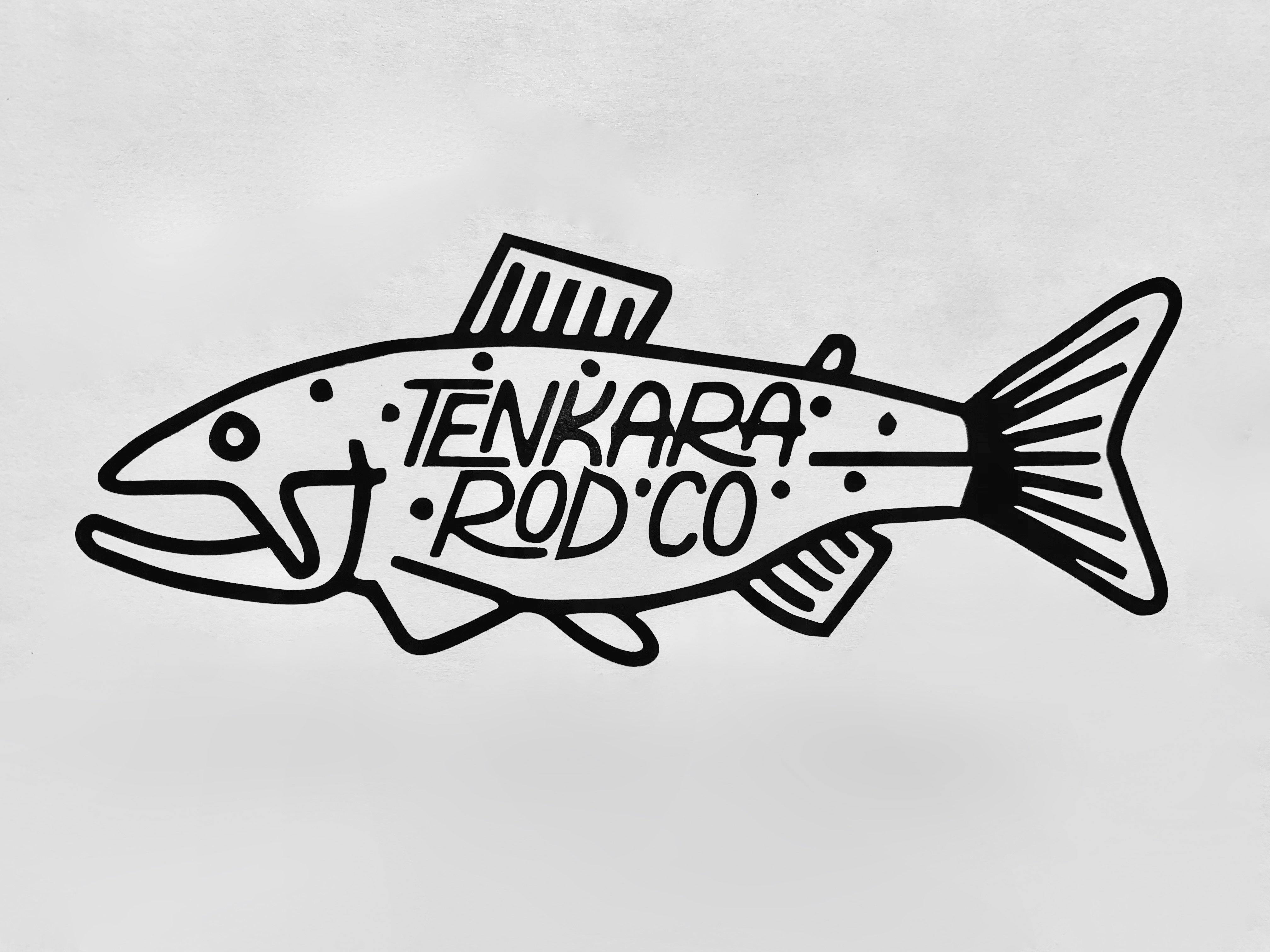 Tenkara Rod Co Fish Stickers、mySite、solidvoid