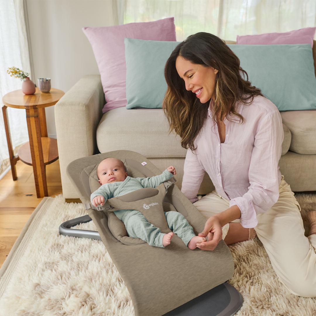  Ergobaby Evolve Baby Bouncer - Soft Olive、mySite、merchandisen