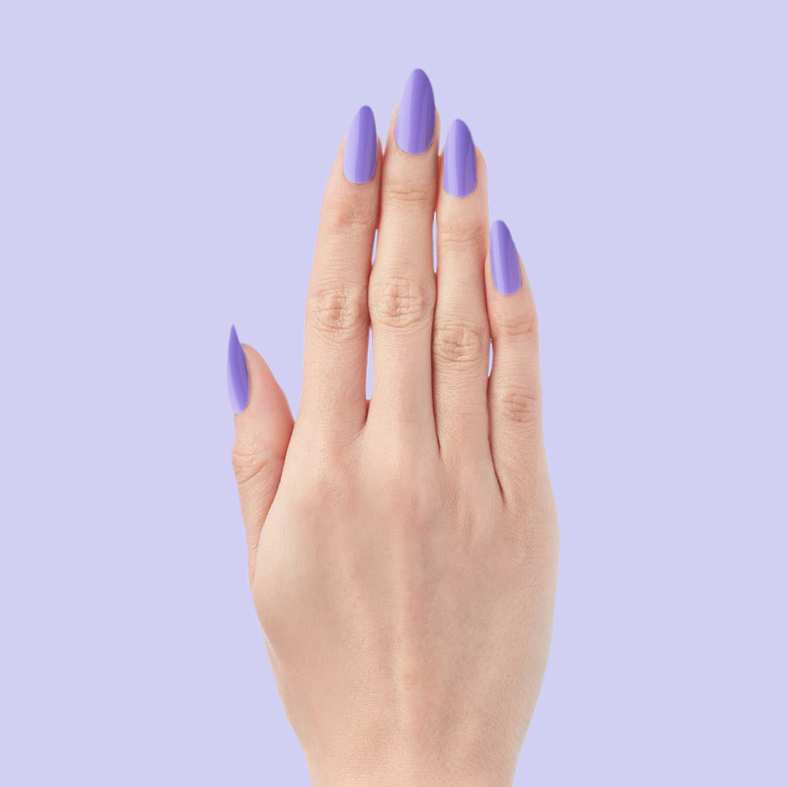 Bold & Unshaken - Press-On | Long | Almond、mySite、solidvoid