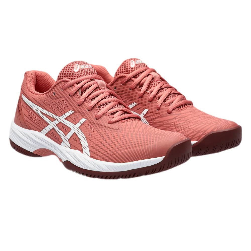 Asics Gel Game 9 Women's Tennis Shoe (Pink/White)