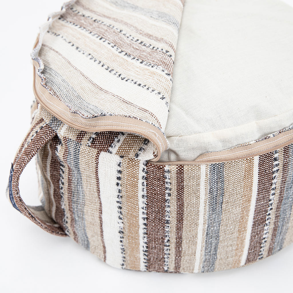 Mineral Stripe Buckwheat Hull Zafu - COVER ONLY、mySite、topwebapps