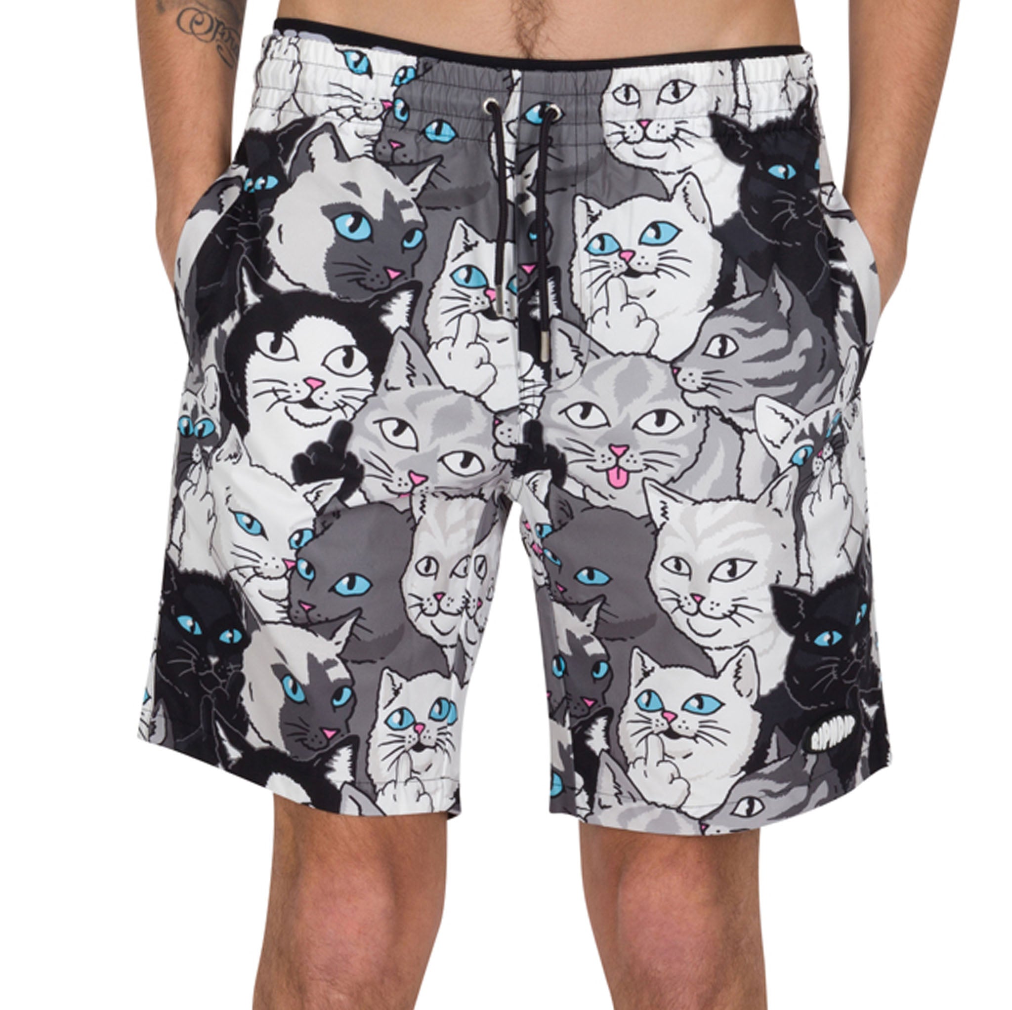 Family Tree Swim Shorts (Black)、mySite、merchandisen