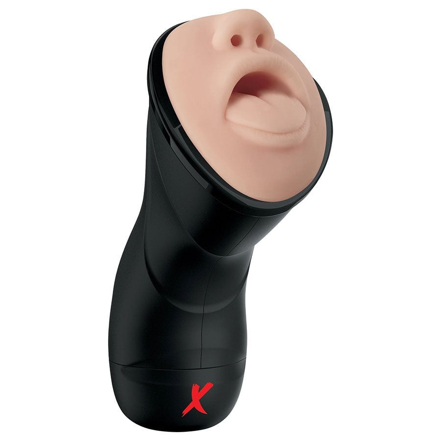 PDX Elite Deep Throat Rechargeable Vibrating Male Stroker、mySite、bottomscart