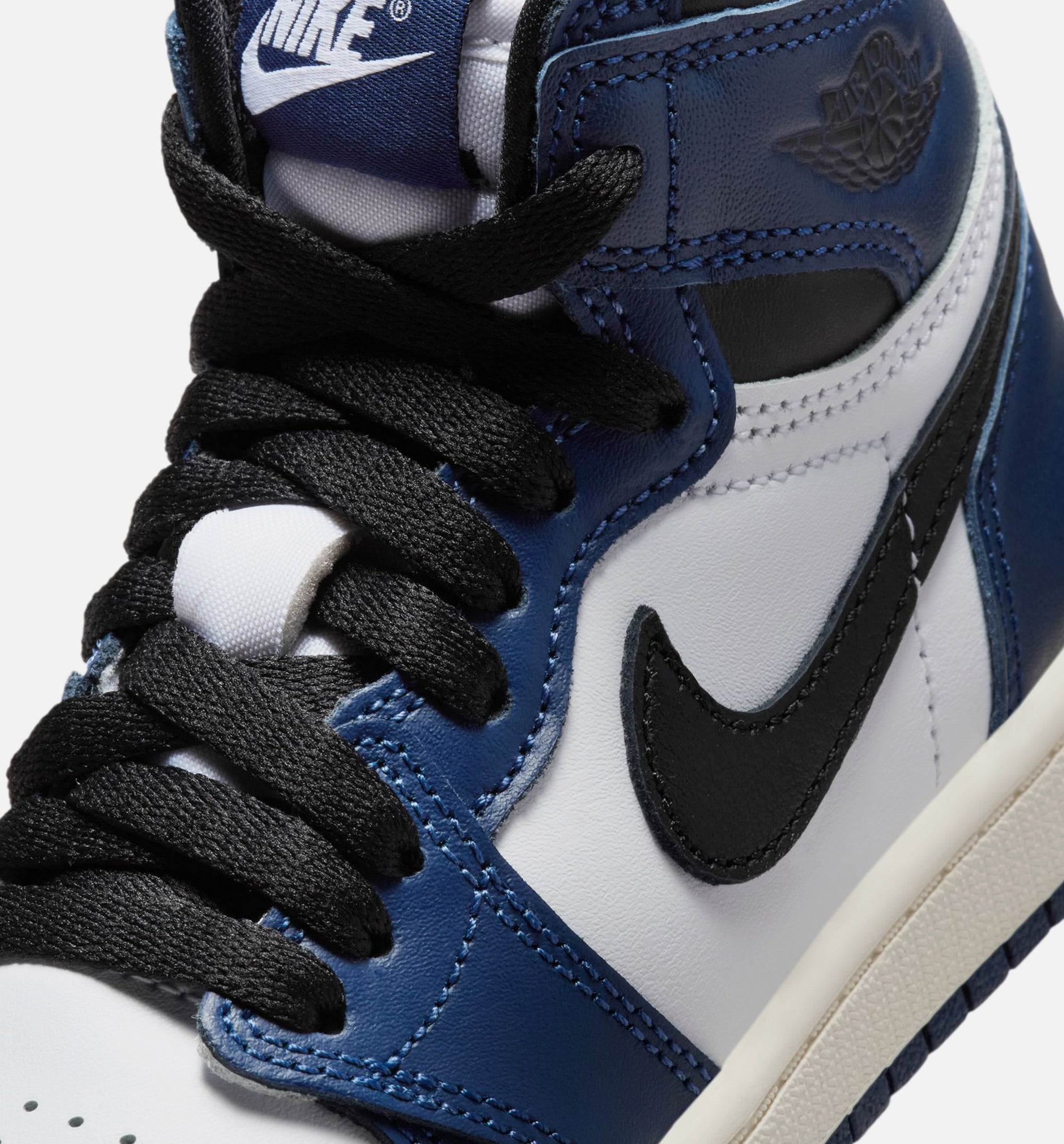 Air Jordan 1 Retro High OG Midnight Navy Preschool Lifestyle Shoe - Midnight Navy/White、mySite、dreamappss