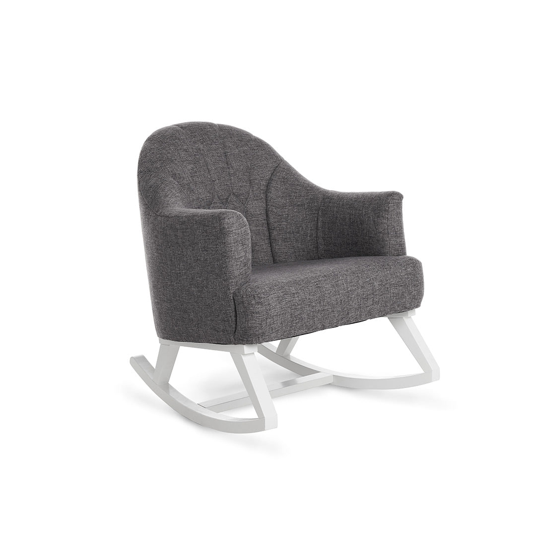  Obaby Round Back Rocking Chair - White + Grey、mySite、merchandisen