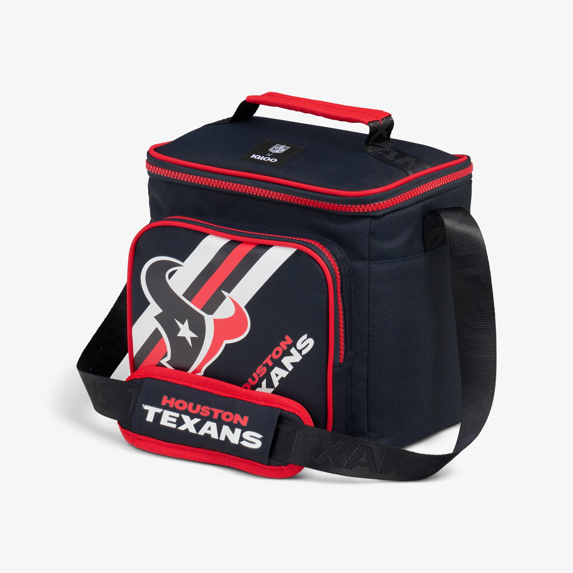 Houston Texans Square Lunch Cooler Bag、mySite、noshort