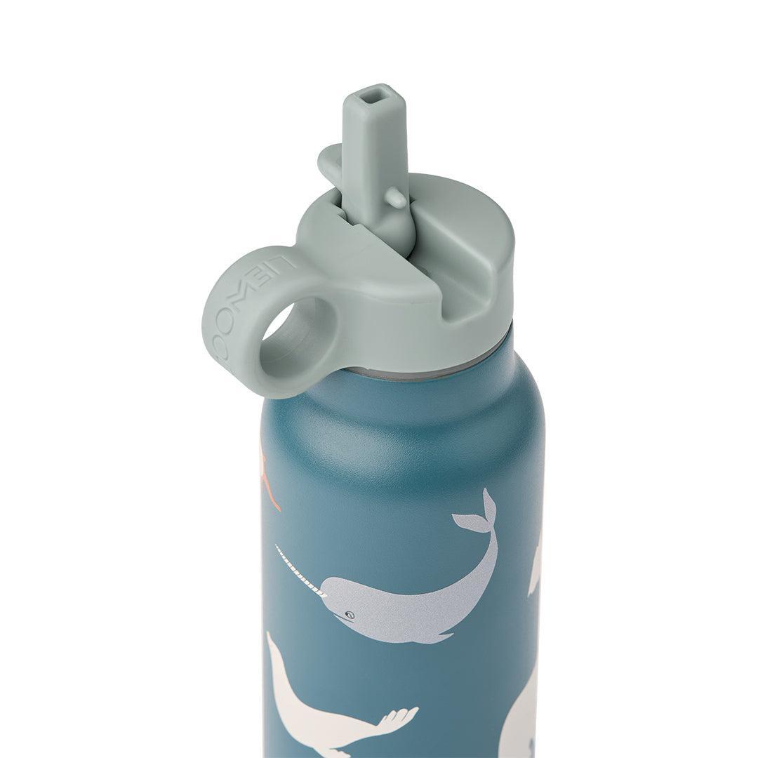  Liewood Falk Water Bottle 350 ml - Arctic Sea / Ocean View、mySite、merchandisen
