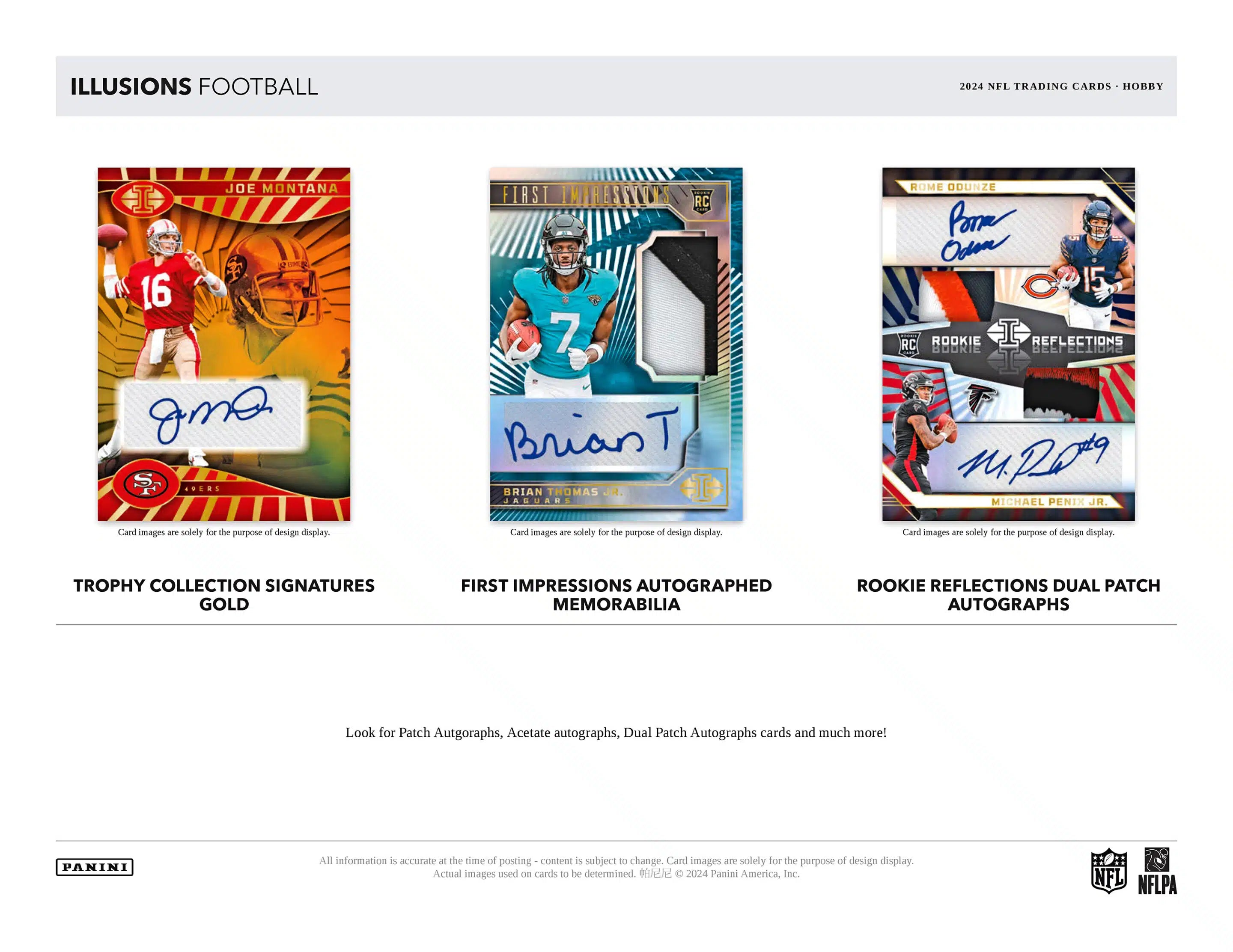 Panini Illusions NFL Football 2024 - Hobby Box、mySite、waistdrama