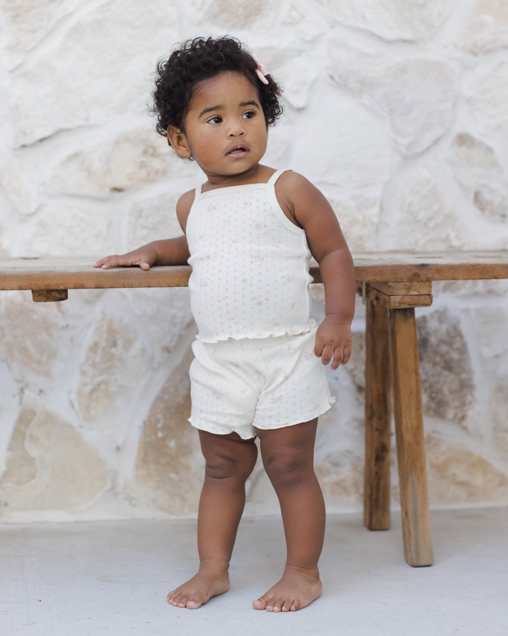  Pointelle Tank + Shortie Set || Pink Ditsy、mySite、layawaytickets