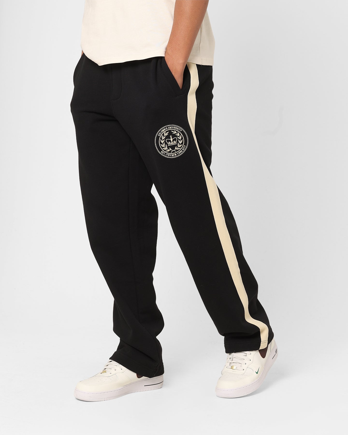 The New Establishment Emblem Crest Columbia Joggers Black、mySite、zt4zffjzw