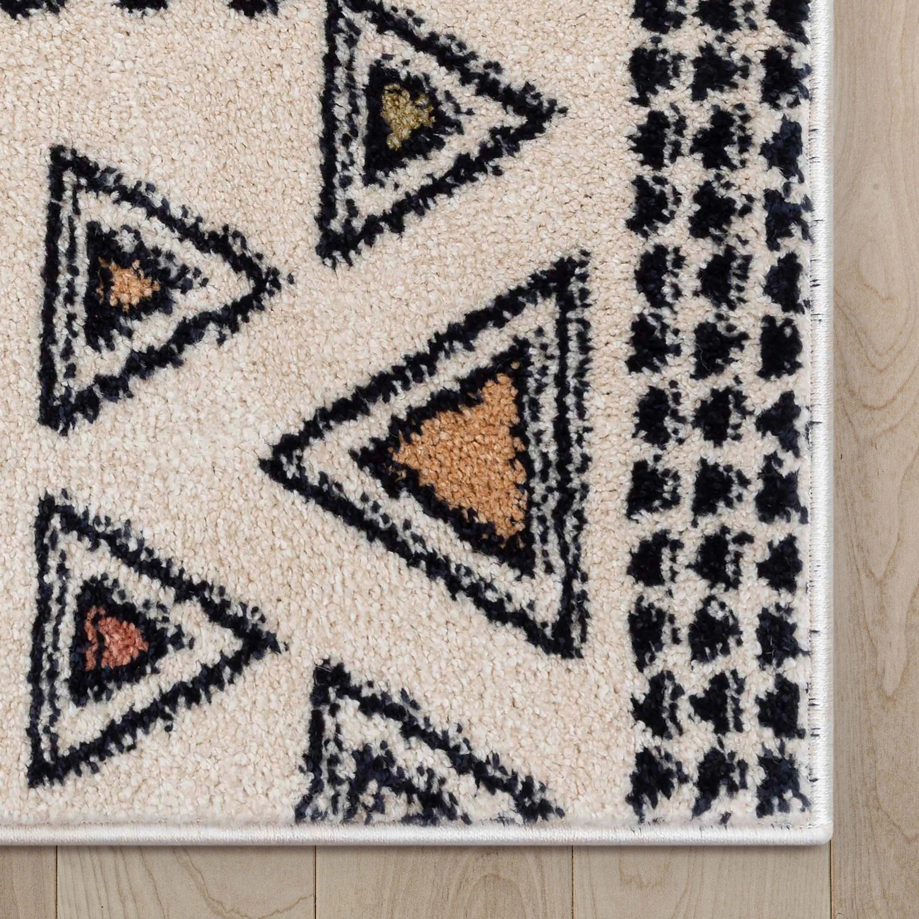 Huron Bohemian Vintage Tribal Beige Rug、mySite、gigharbornorthrealestate