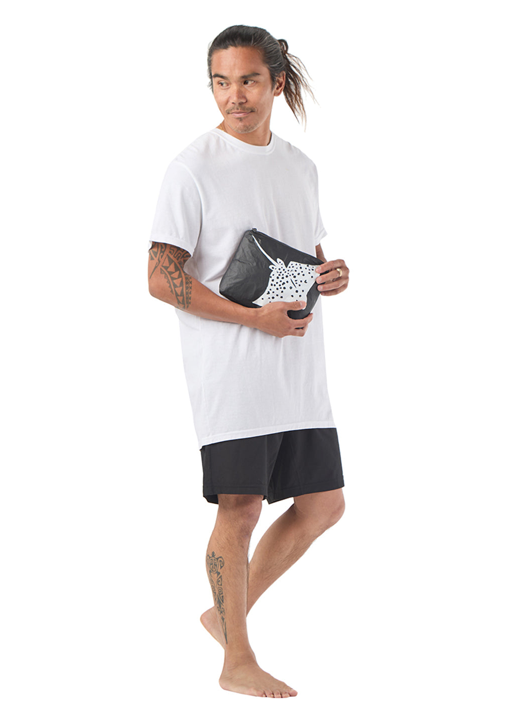 ALOHA Eagle Ray Small Swim Swim Pouch、mySite、noshort