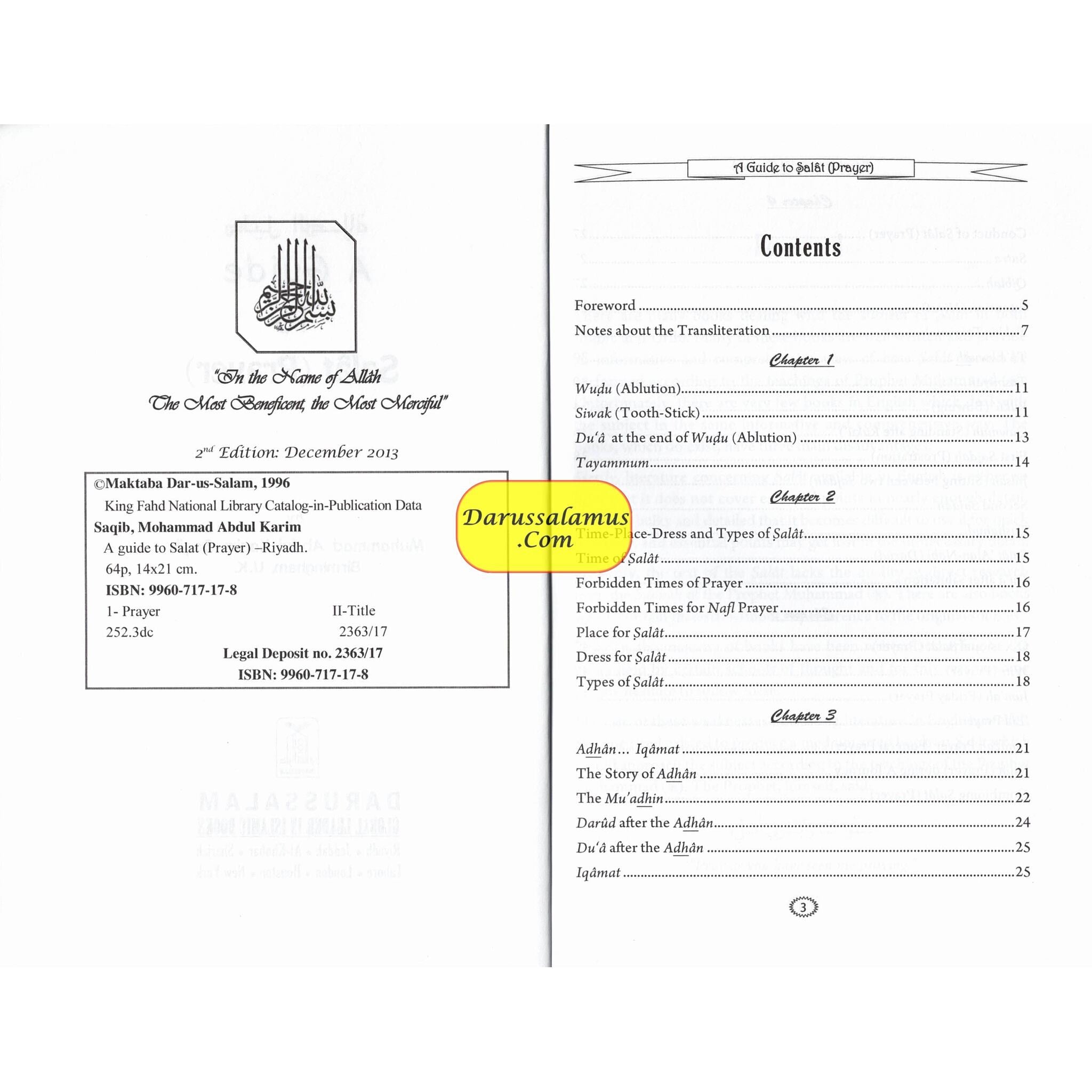 A Guide to Salat By Muhammad Abdul Karim Saqib、mySite、topwebapps