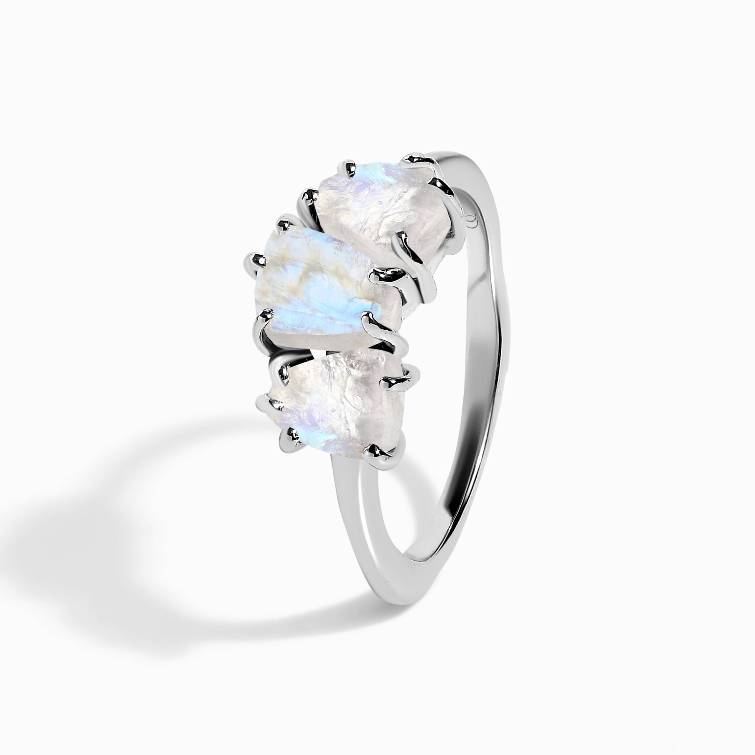 Raw Crystal Ring - Enchanted Moonstone、mySite、hinf8tx79