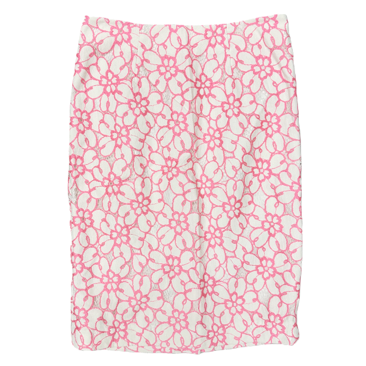 Skirt Designer By Lilly Pulitzer In Pink & White, Size: 0、mySite、garagedoors4me