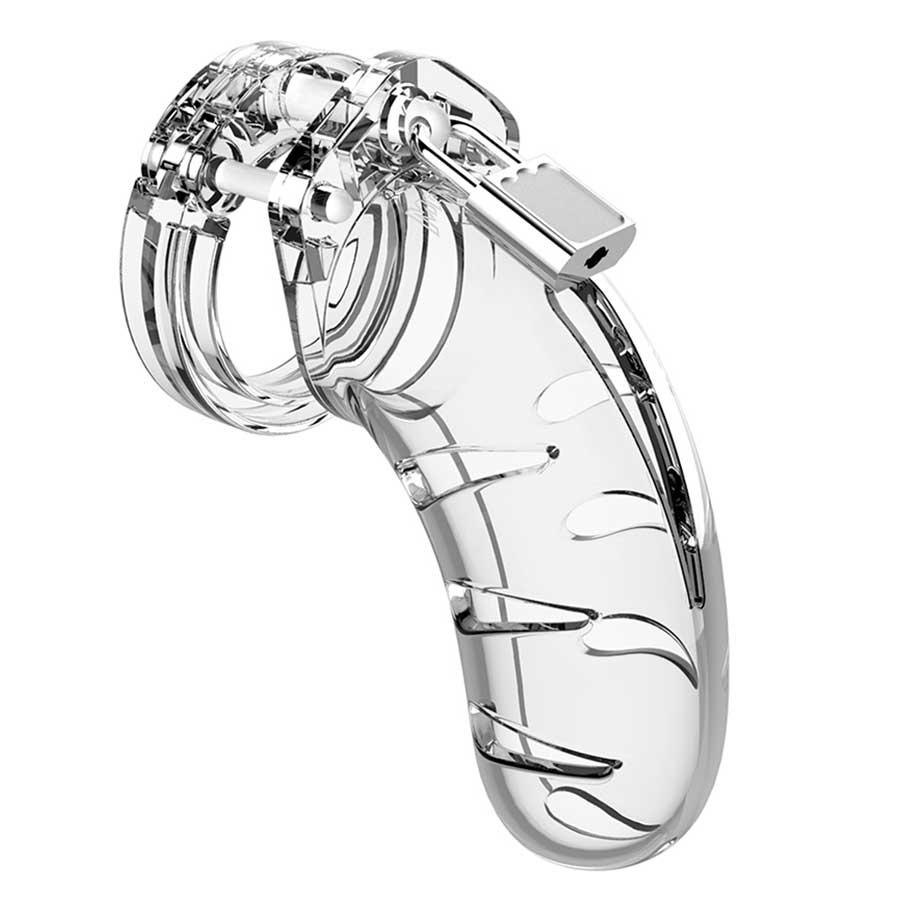 ManCage 4.5 Inch Model 03 Adjustable Male Chastity With Lock、mySite、bottomscart