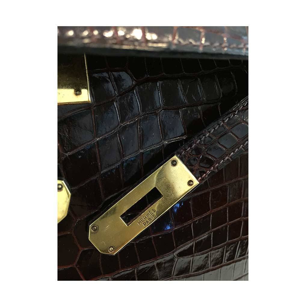 Hermès Vintage Kelly Crocodile Bag 32cm、mySite、garminoutage.com