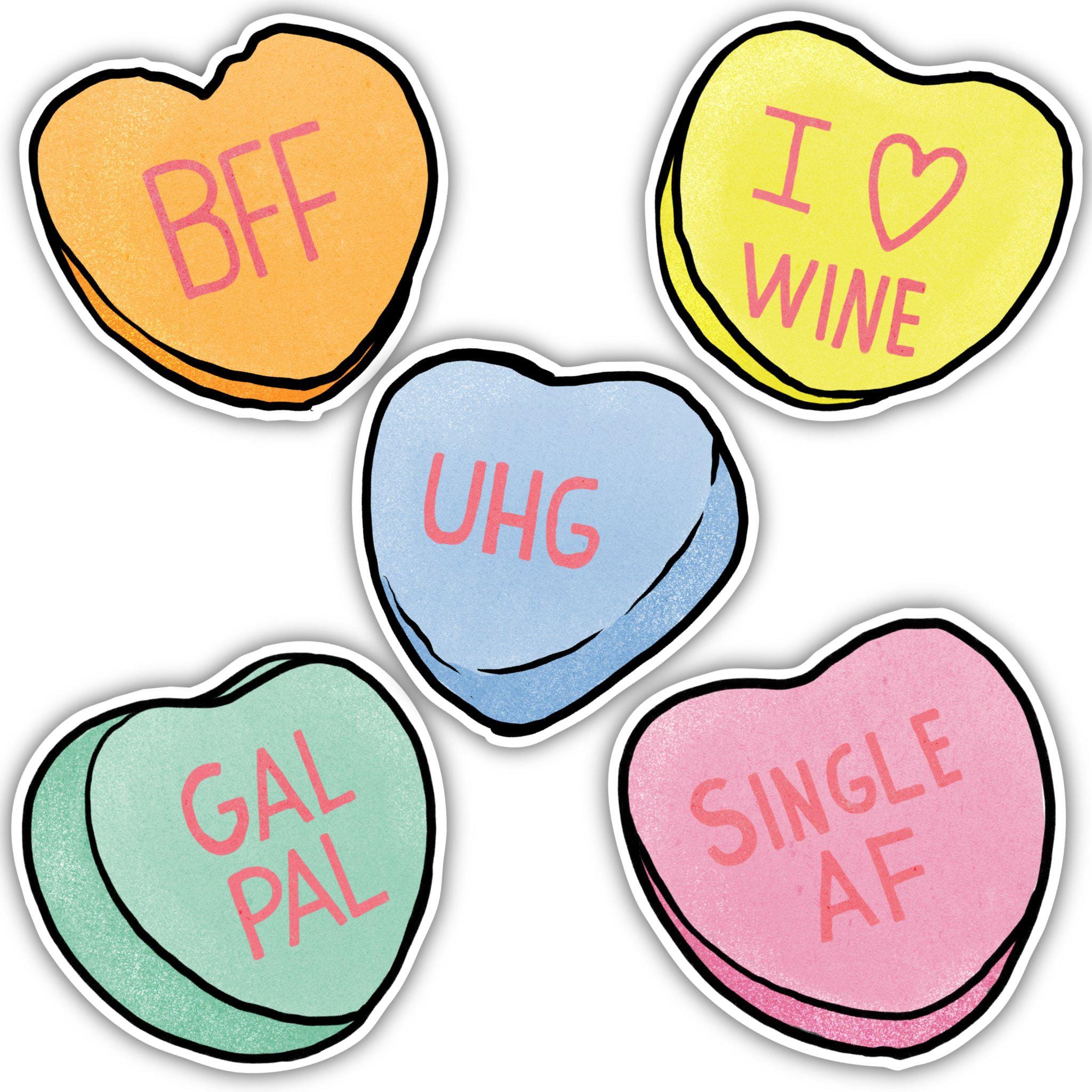  Galentine's Sticker 5 Pack、mySite、elrpsem3k
