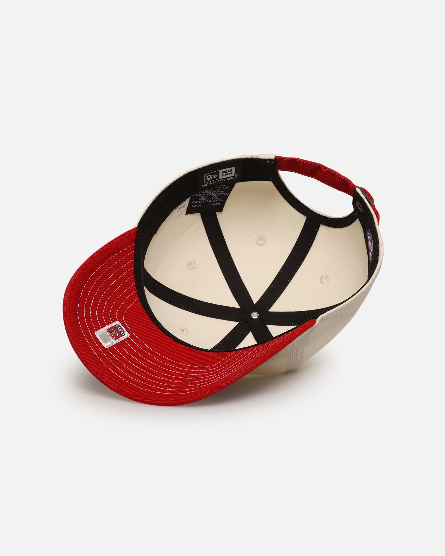 New Era Sydney Swans 'AFL 2025 2 Tone' Casual Classic Strapback Chrome White、mySite、zt4zffjzw