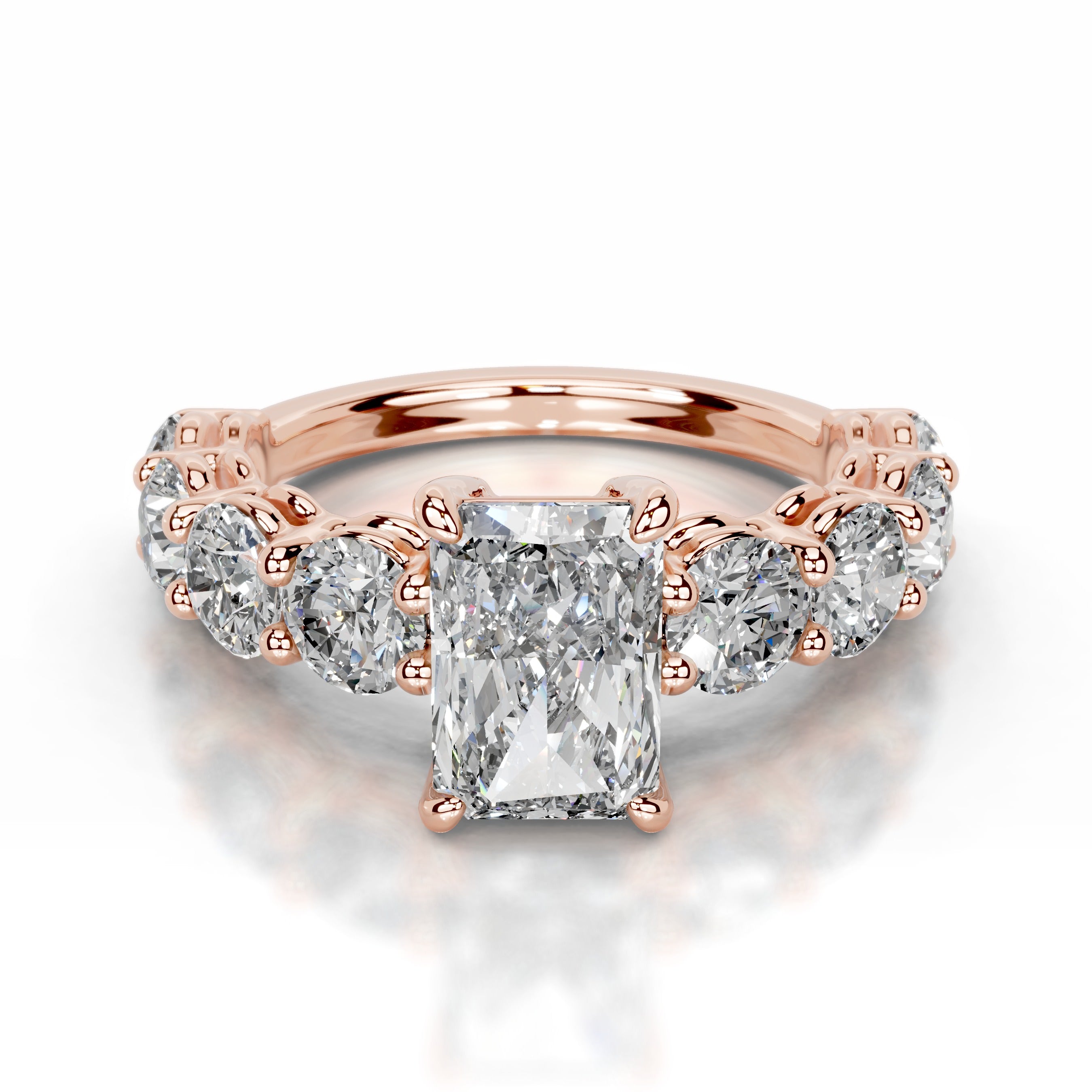 Odin Lab Grown Diamond Ring - 14K Rose Gold、mySite、hinf8tx79