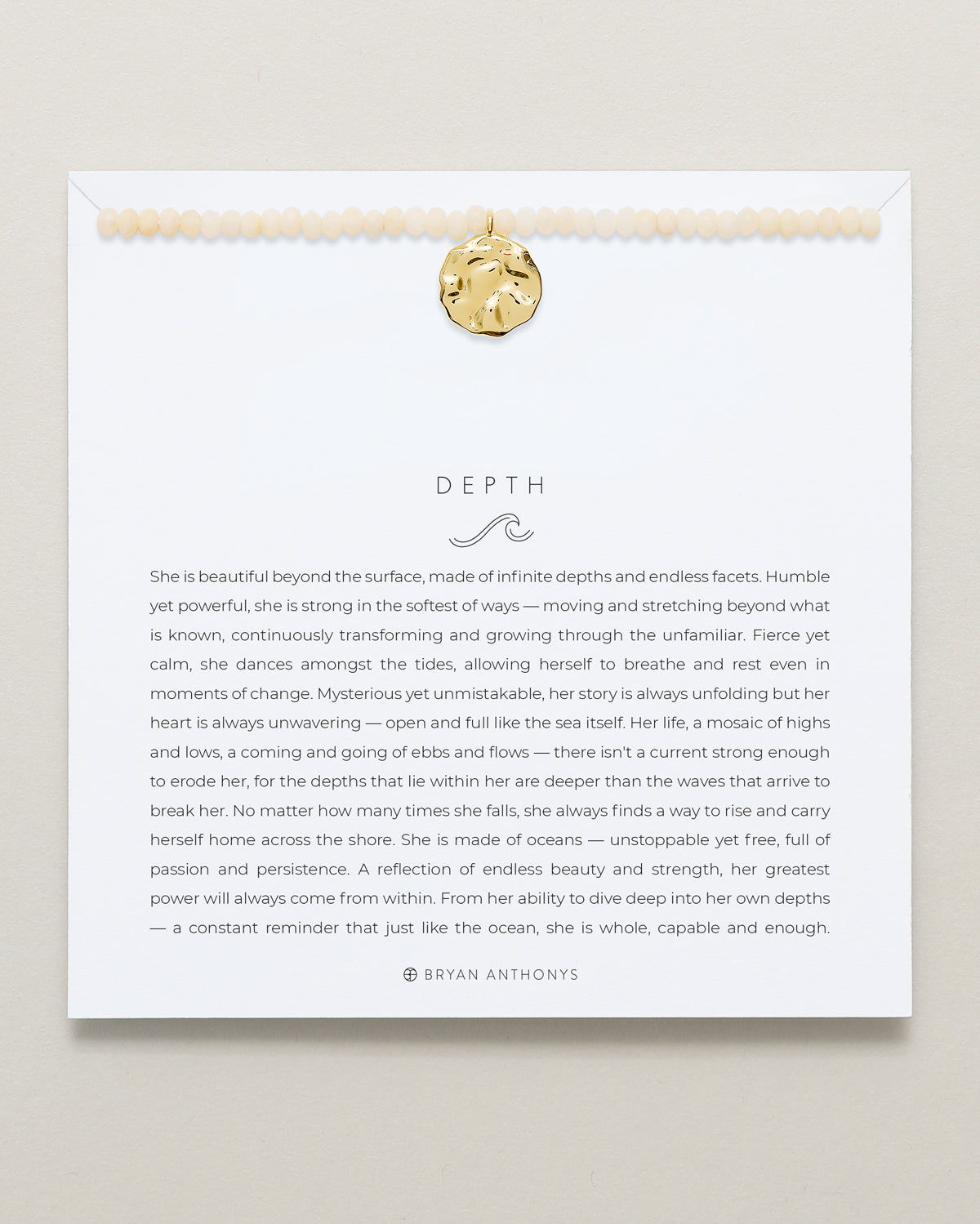 Depth Beaded Necklace、mySite、hinf8tx79