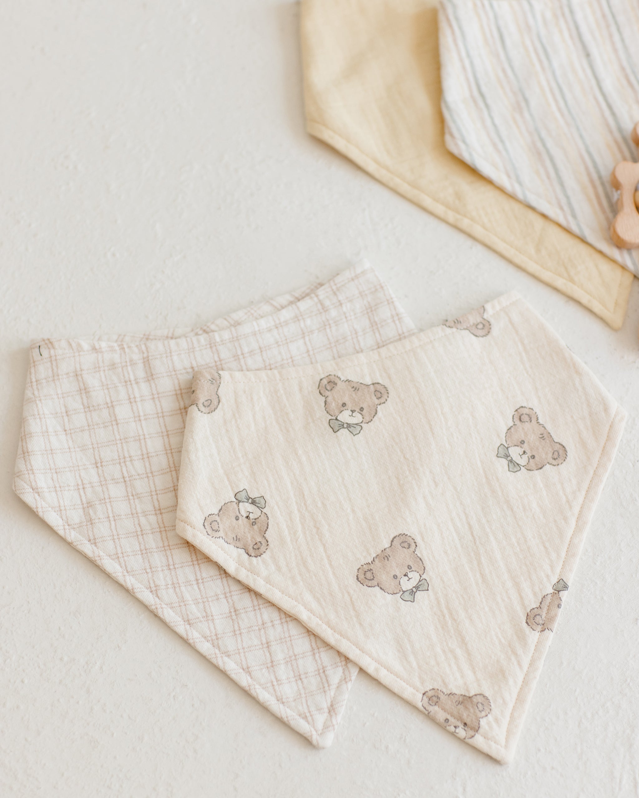  Bandana Scarf, 2 Pack || Teddy, Oat Check、mySite、layawaytickets