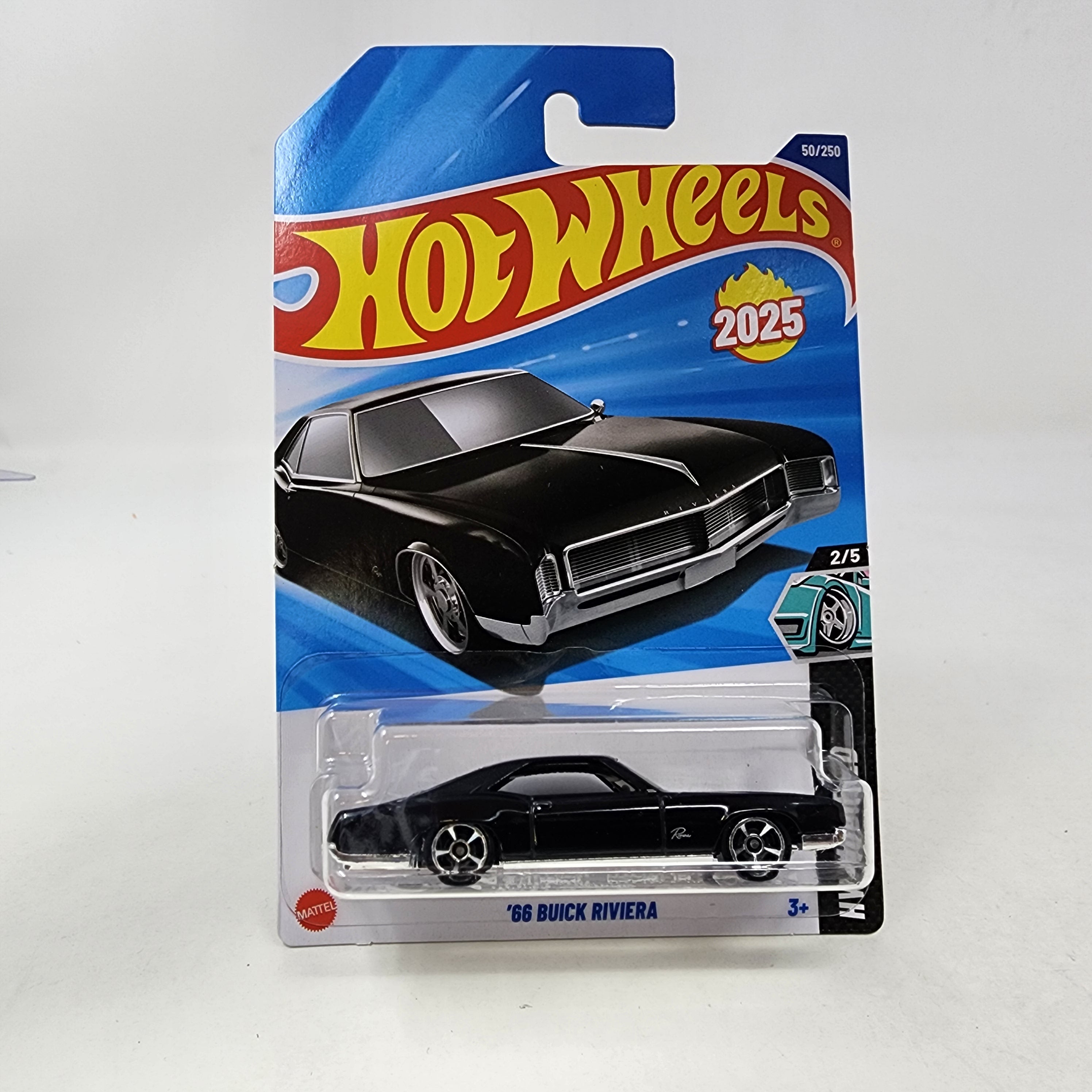'66 Buick Riviera #50 * Black * 2025 Hot Wheels NEW! L Case、mySite、hgirdovlk