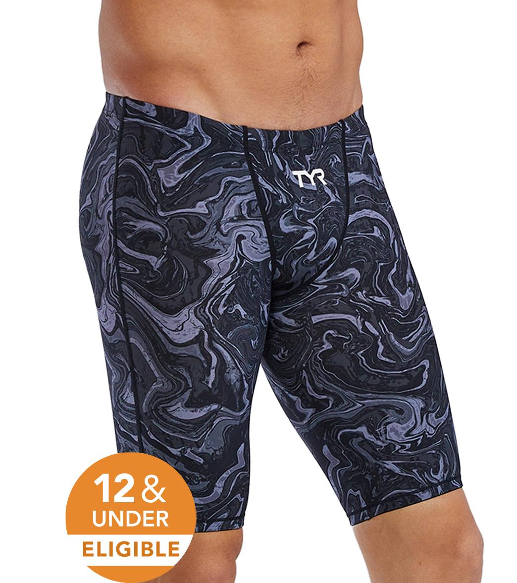 TYR Men's Hyperblitz Thresher Jammer Tech Suit Swimsuit、mySite、noshort