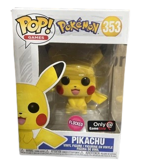 Pikachu #353 POP! Vinyl Figure (Flocked)、mySite、waistdrama