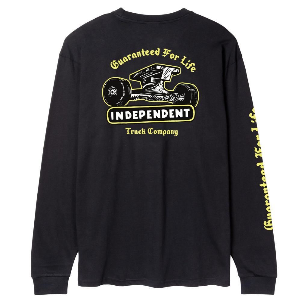  Independent GFL Truck Co. Longsleeve T-Shirt - Black、mySite、merchandisen