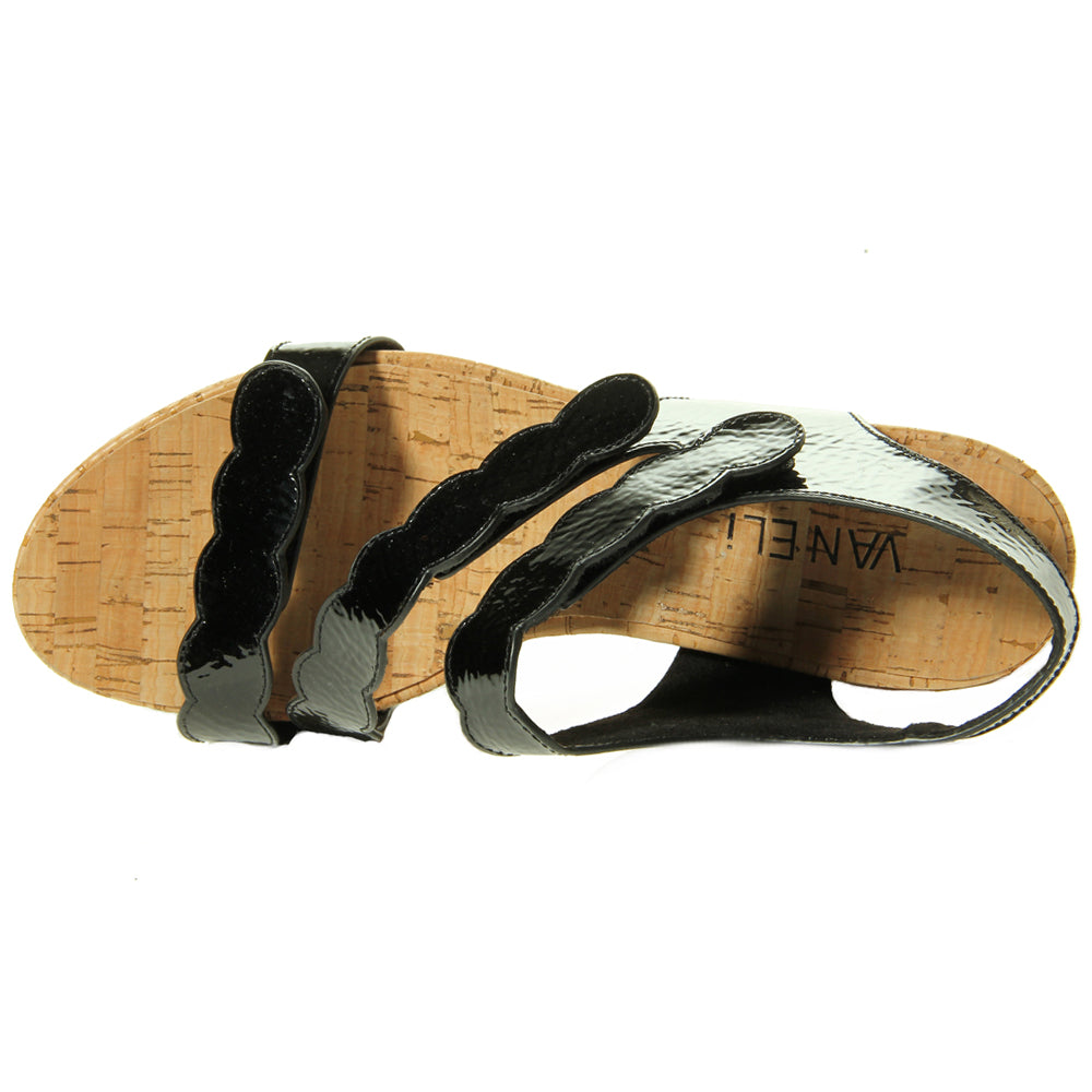 Kabie Slingback Wedge Sandals、mySite、gtrtttuynbv