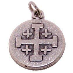  Mater Dolorosa / Jerusalem Cross Medal - Grade A Pewter (1.5cm or 0.6)、mySite、elrpsem3k