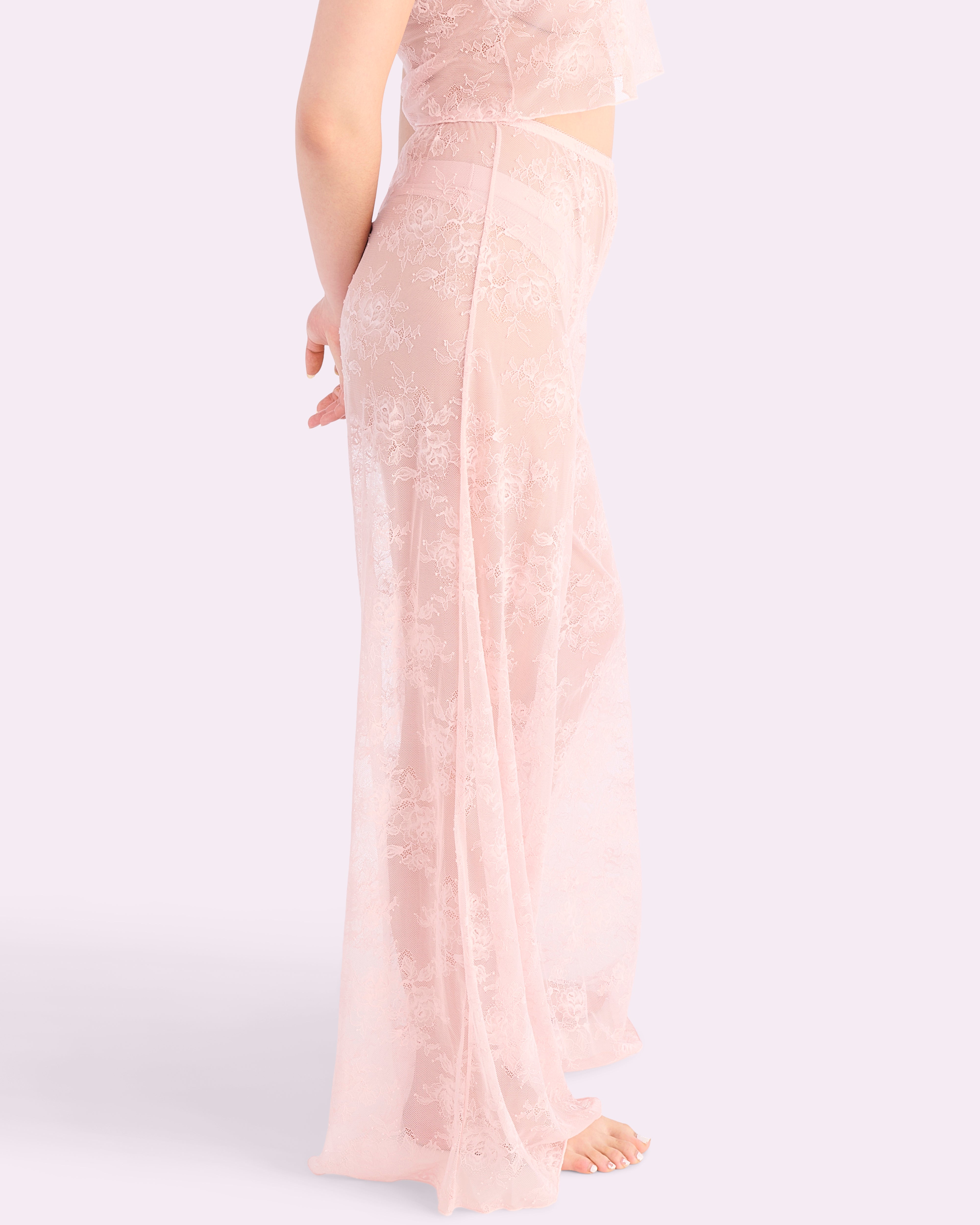 That Lace Wide Leg Pants | That Lace (Blushing Rose)、mySite、bengalsvssteelers