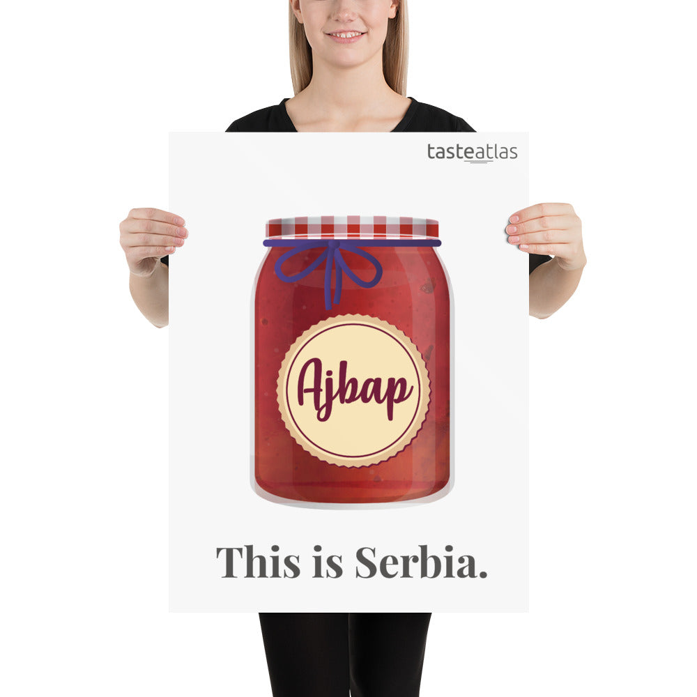Ajvar This Is Serbia Poster (in)、mySite、camillekostekn