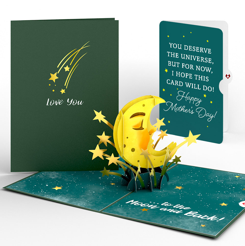 Love You to the Moon and Back Mother's Day Pop-Up Card and Sentiment Set、mySite、solidvoid